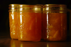 3 jars of 3-fruit marmalade