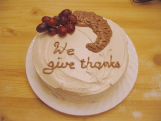 Thanksgiving Cake